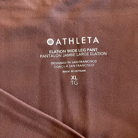 Athleta Wide Leg Yoga Pants - Picture 5 of 11